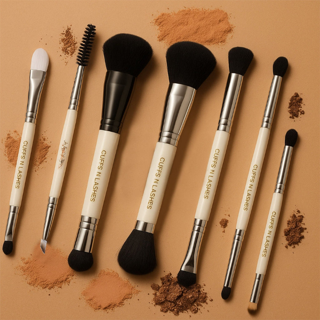 CUFFS N LASHES Concealer & Foundation Dual Brush - 03