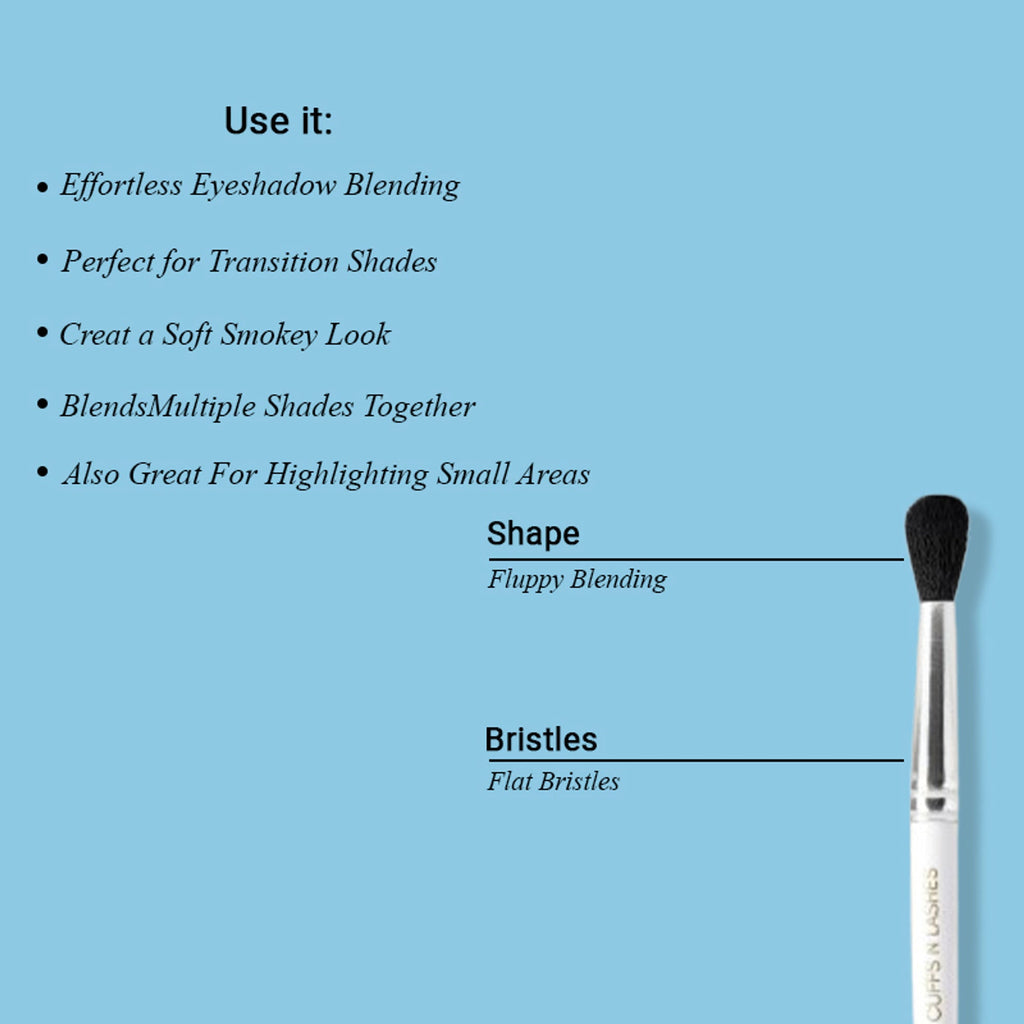 CUFFS N LASHES Flat Brush & Blending Dual Brush - 04