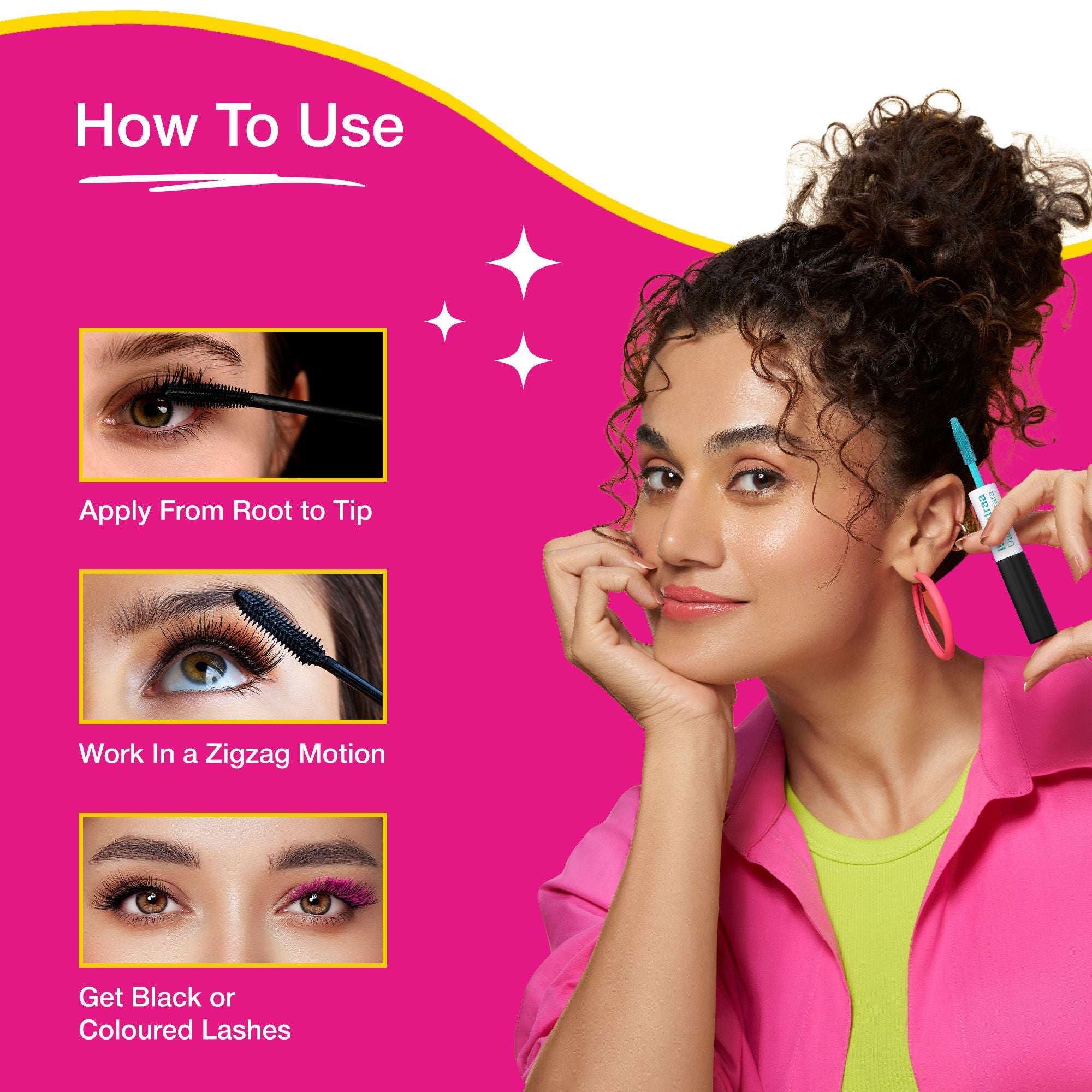 Swiss Beauty Craze It's Extraa Dual Non Flaky Mascara - 4 Teal Vibes