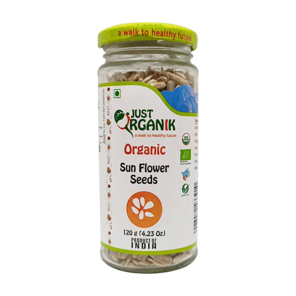 Just Organik Sunflower Seeds (Surajmukhi Ke Beej)