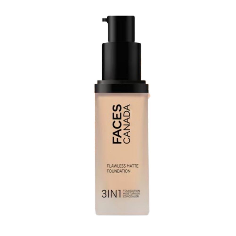Faces Canada Flawless Matte Foundation - Warm Natural 021