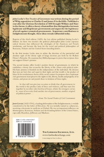 Two Treatises of Government by Locke, John