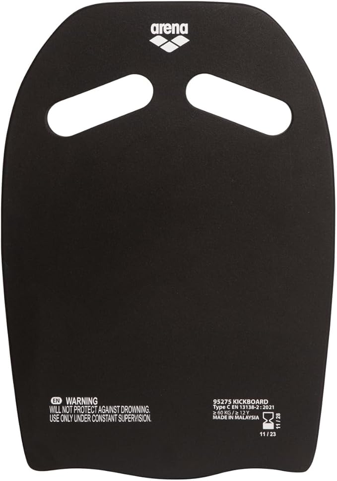 Arena Unisex Swim Kickboard for Adults, Swimming Training Aid Pool Exercise Equipment, One Size