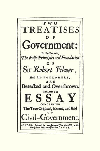 Two Treatises of Government by Locke, John