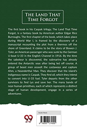 The Land That Time Forgot by Burroughs, Edgar Rice