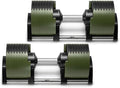 SMRTFT NUOBELL Adjustable Dumbbells | The Original All-in-One NUOBELL Adjustable Dumbbell Set | Feel Real Like Traditional Dumbbells | Highly Durable | Best 2 Year Warranty