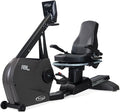 RB8PRO Recumbent Exercise Bike, Gray, Low-Impact Exercise, 360-Degree Swivel Seat, Engaging Programs Including Measuring Imbalances, & Compatible with Free NuStep Wellness App