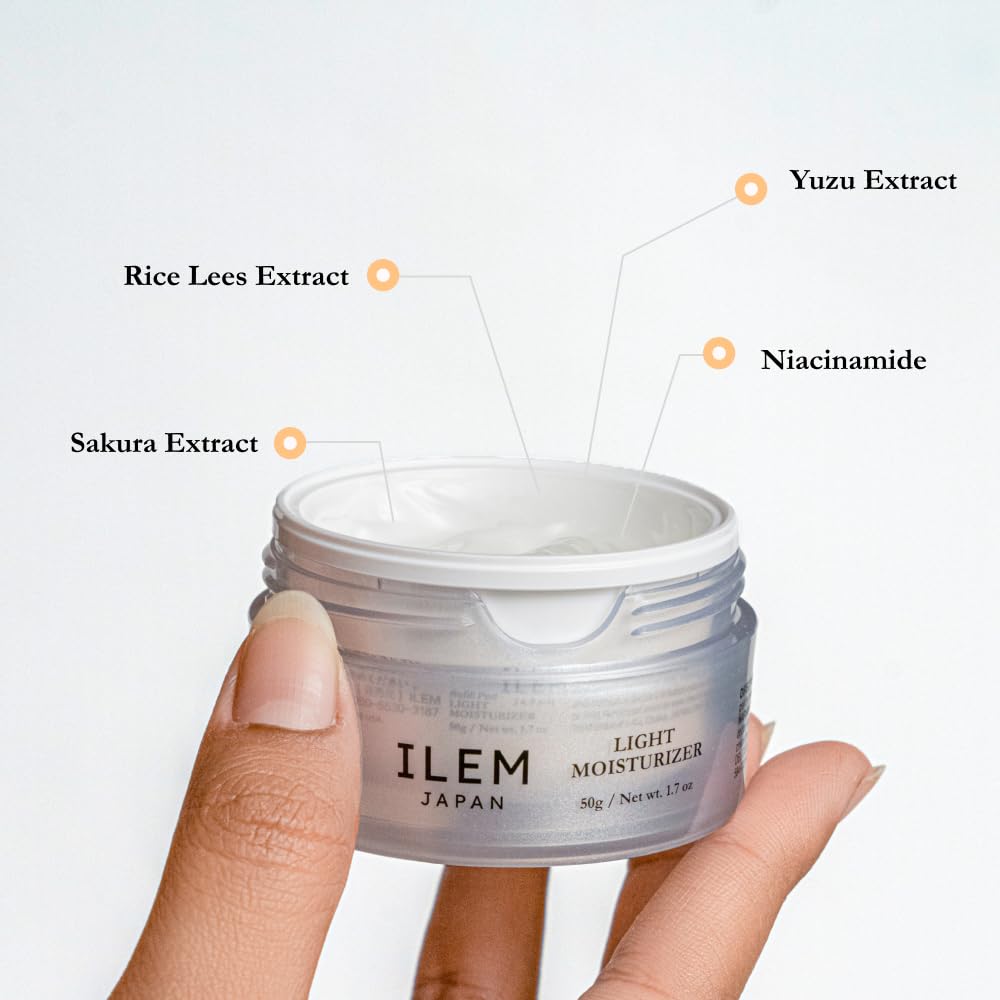 ILEM JAPAN Light Moisturizer Face Cream