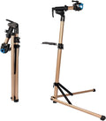 Bike Repair Stand -Shop Home Bicycle Mechanic Maintenance Rack，bike rack (golden（two legs）)