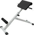 Back Extension Machine Roman Chair, Adjustable Hyperextension Bench, Ab Back Exercise Equipment for Home Gym, Back Extension Bench, Hyper Extension Roman Chair, 330Lbs Load Capacity