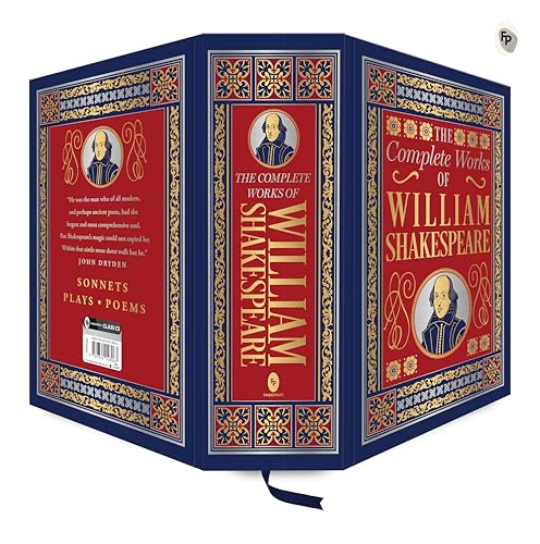The Complete Works of William Shakespeare (Deluxe Hardbound Edition) by William Shakespeare