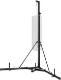 VIVOHOME Height Adjustable Foldable Heavy Duty Boxing Punching Bag Stand Steel Sandbag Rack Freestanding Up to 132 lbs for Home Fitness Stable