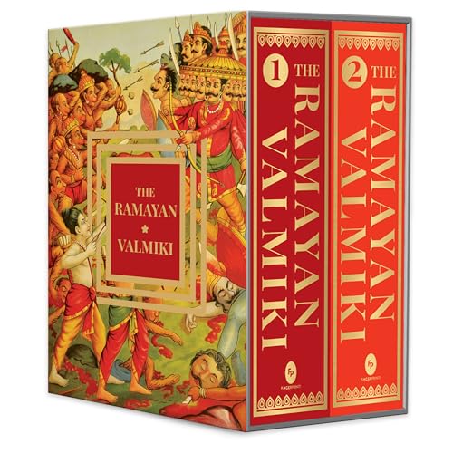 The Ramayan of Valmiki: Volume 1 & 2 (Deluxe Hardbound Edition) Boxed Set by Valmiki