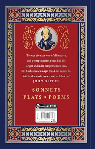 The Complete Works of William Shakespeare (Deluxe Hardbound Edition) by William Shakespeare