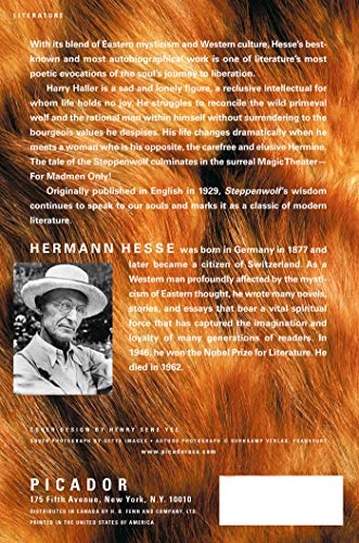 Steppenwolf by Hesse, Hermann