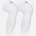 TUOY Knee Pad with Shin Guard Pads, Protective Shin/Knee Sleeve Support for Soccer, Football, Basketball, Wrestling, Volleyball (A Pair)