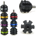 ZSHJGJR Archery Stackable Bow Stabilizer Ball Reduce Shock Absorber Balance Bar Vibration Damper Silencer for Recurve Compound Bow Hunting Shooting