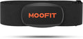 moofit Heart Rate Monitor Chest Strap Bluetooth/ANT+ Waterproof HR Monitor Chest Strap Heart Rate Monitor Compatible with Peloton, Rouvy, TRX, Elite HRV, Peloton, Strava, DDP Yoga