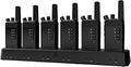 Cobra Performa 400 Business Radios (6-Pack with Dock) - 2-Channel UHF/LMR Professional Two Way Radios, Waterproof Walkie Talkies, Drop Proof, Shockproof IP67 & MIL-SPEC Rated, 18-Hour Li-Ion Battery