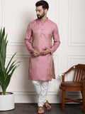 Sojanya Ethnic Motifs Woven Design Straight Kurta With Churidar