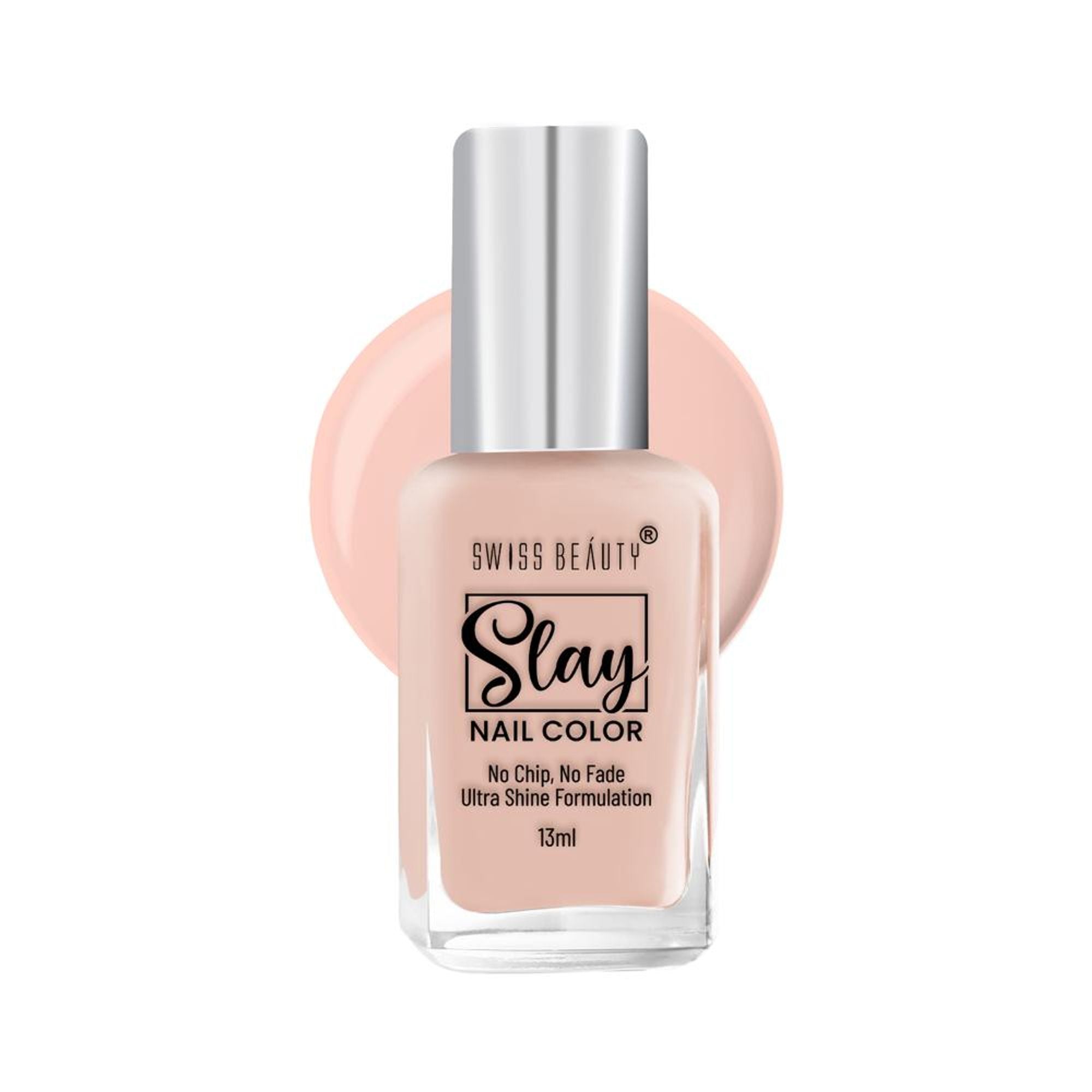 Swiss Beauty Slay Nail Color Ultra Shine Formulation - 04 French Toast