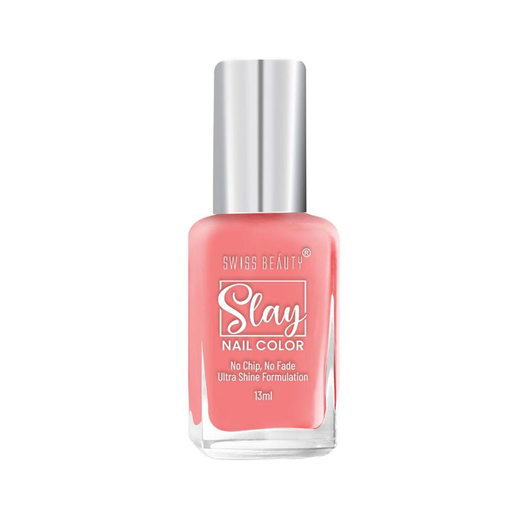Swiss Beauty Slay Nail Color Ultra Shine Formulation - 05 Sunset