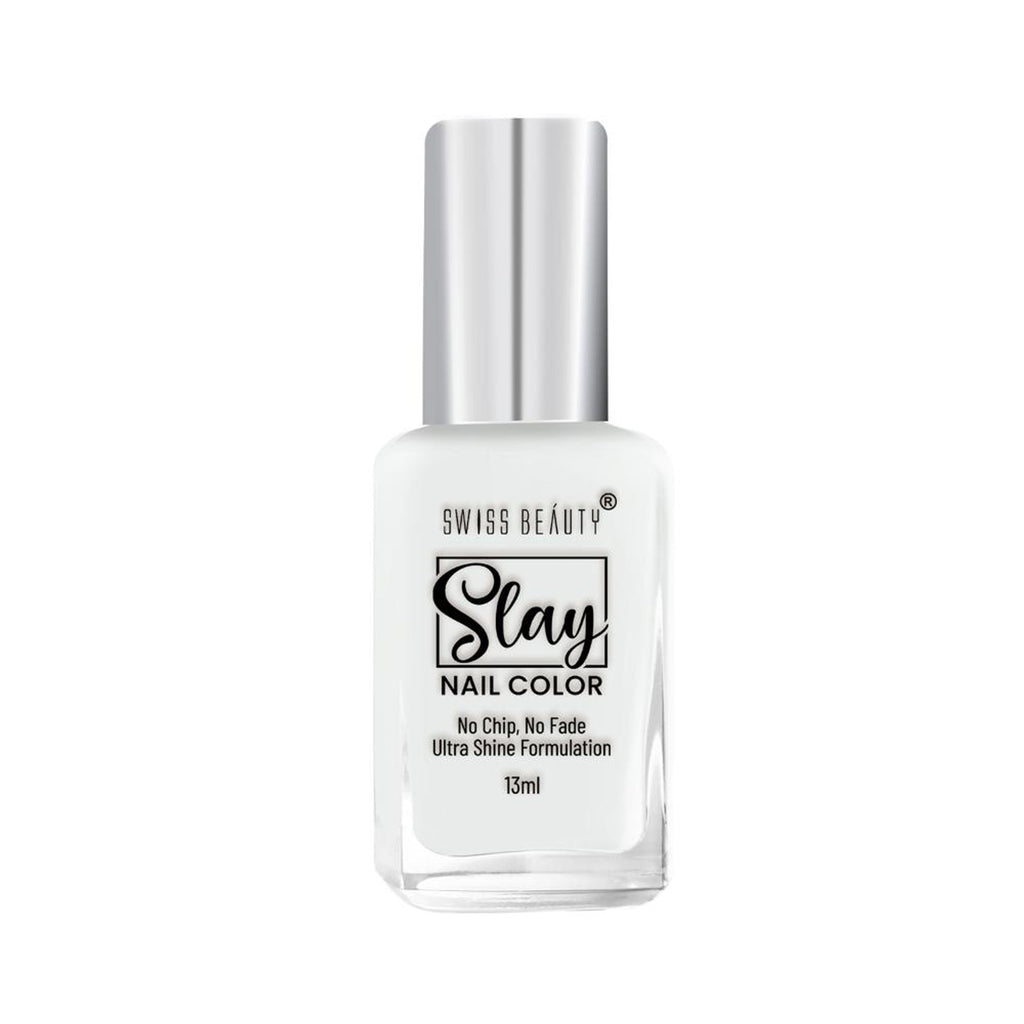 Swiss Beauty Slay Nail Color Ultra Shine Formulation - 07 Creamy Nude