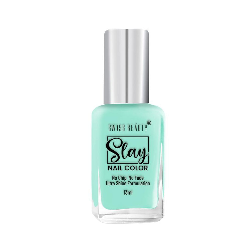Swiss Beauty Slay Nail Color Ultra Shine Formulation - 10 Sunny