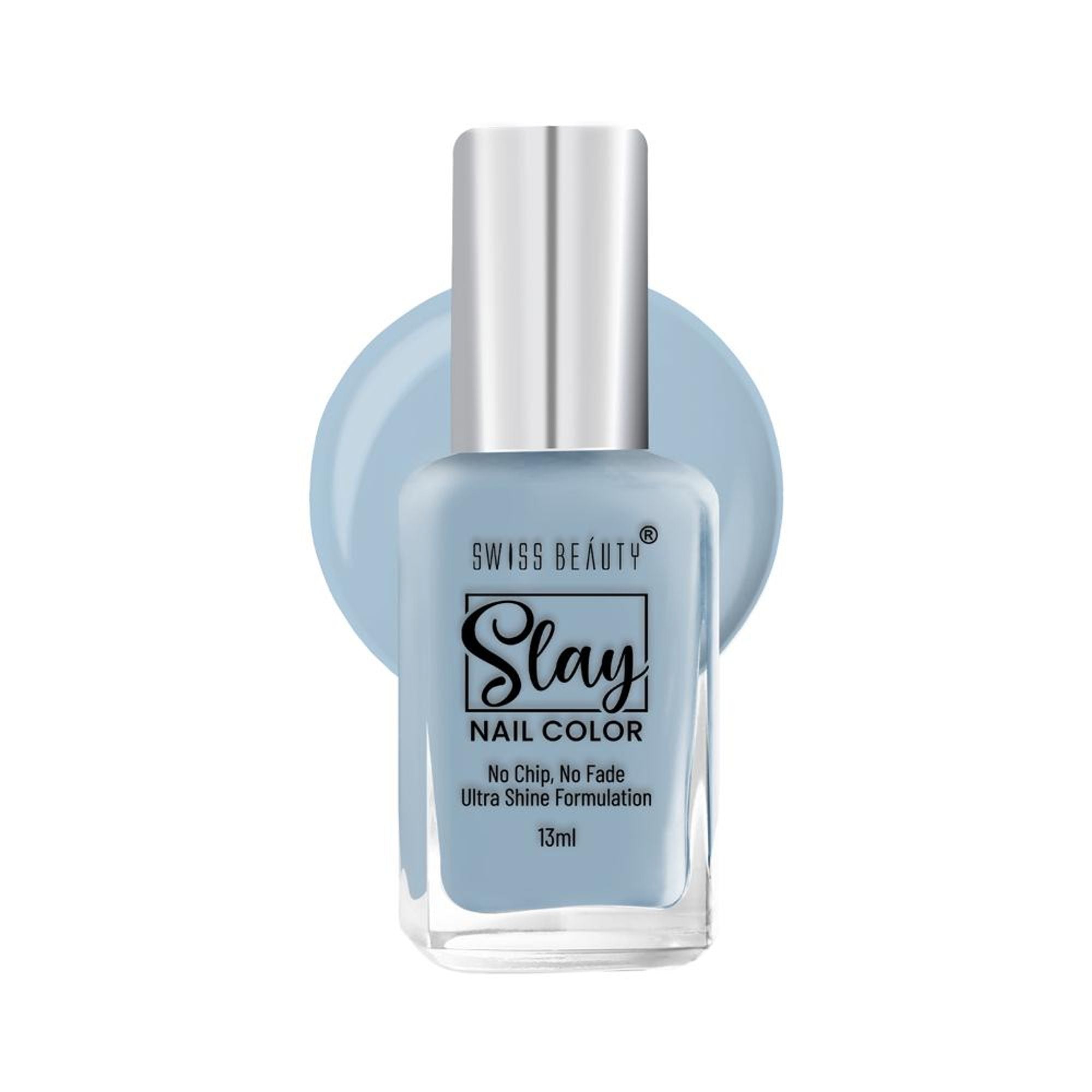 Swiss Beauty Slay Nail Color Ultra Shine Formulation - 17 Sea Bed