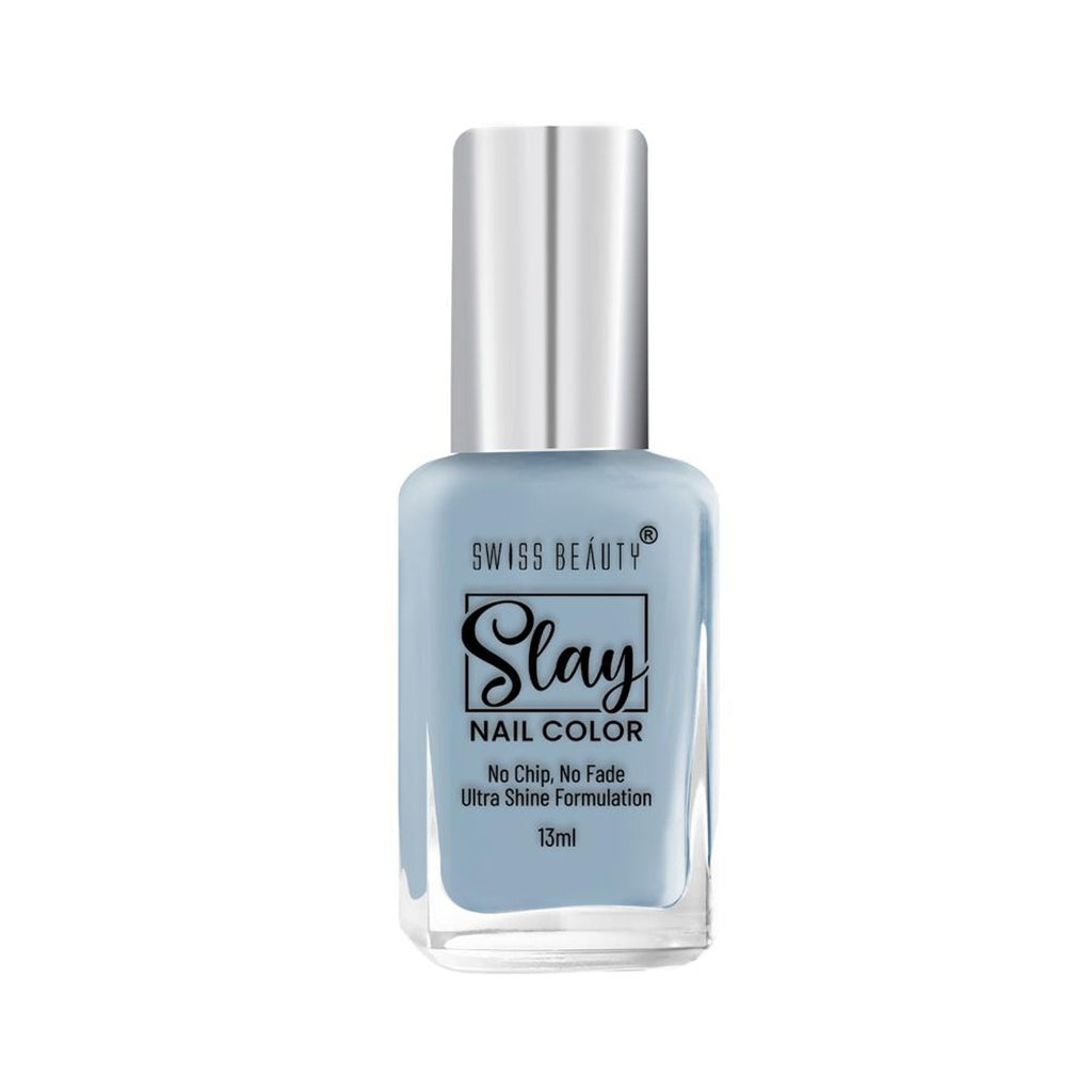 Swiss Beauty Slay Nail Color Ultra Shine Formulation - 17 Sea Bed