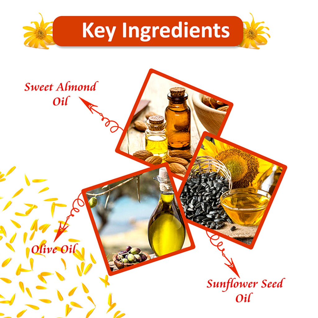 Omeo Arnica Hair Oil With Amla & Almond Oil Extract