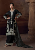 Anaita Black Heavy Chinon Stitched Salwar Suit With Sequence Embroidery Work