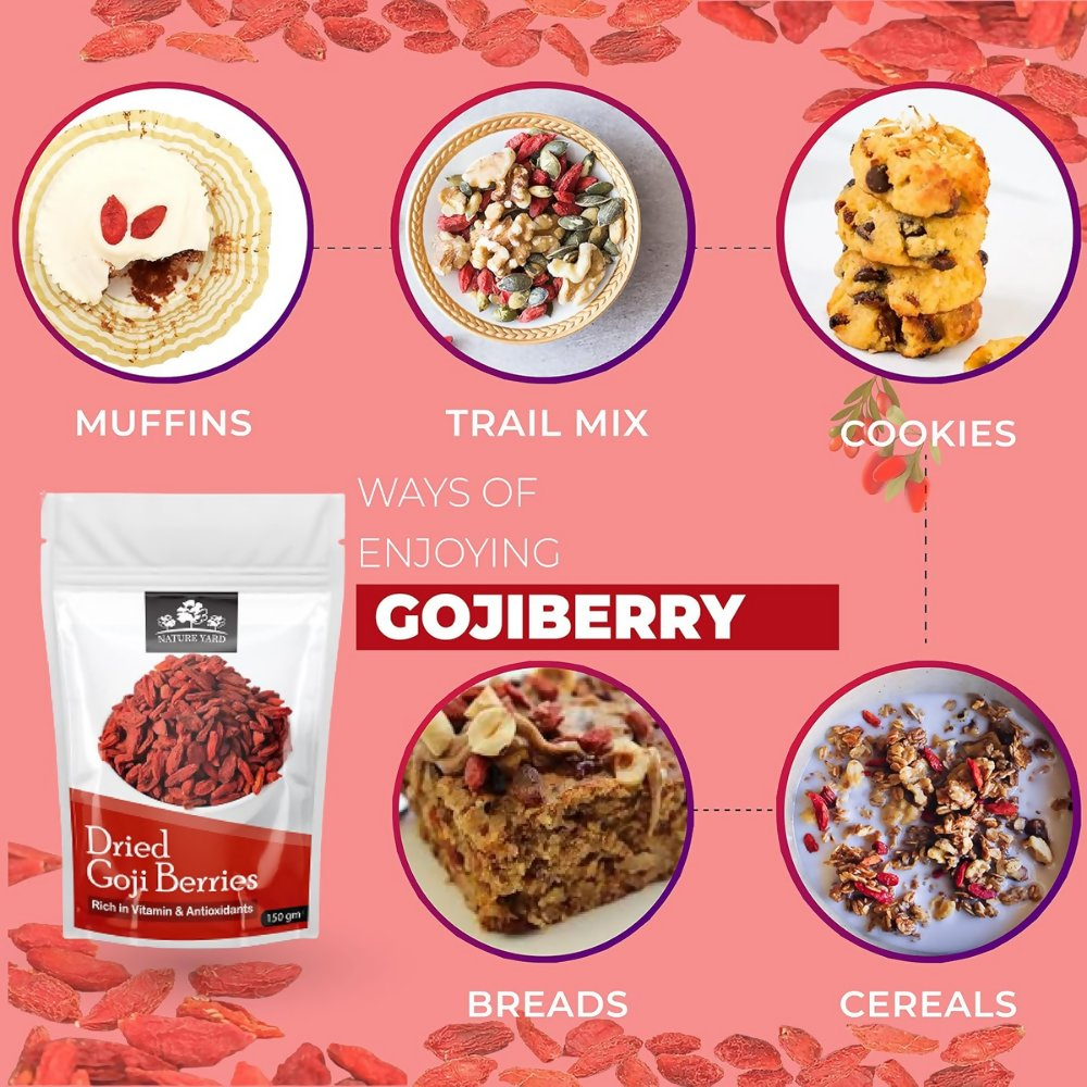 Nature Yard Organic Goji Berry Dry Fruit