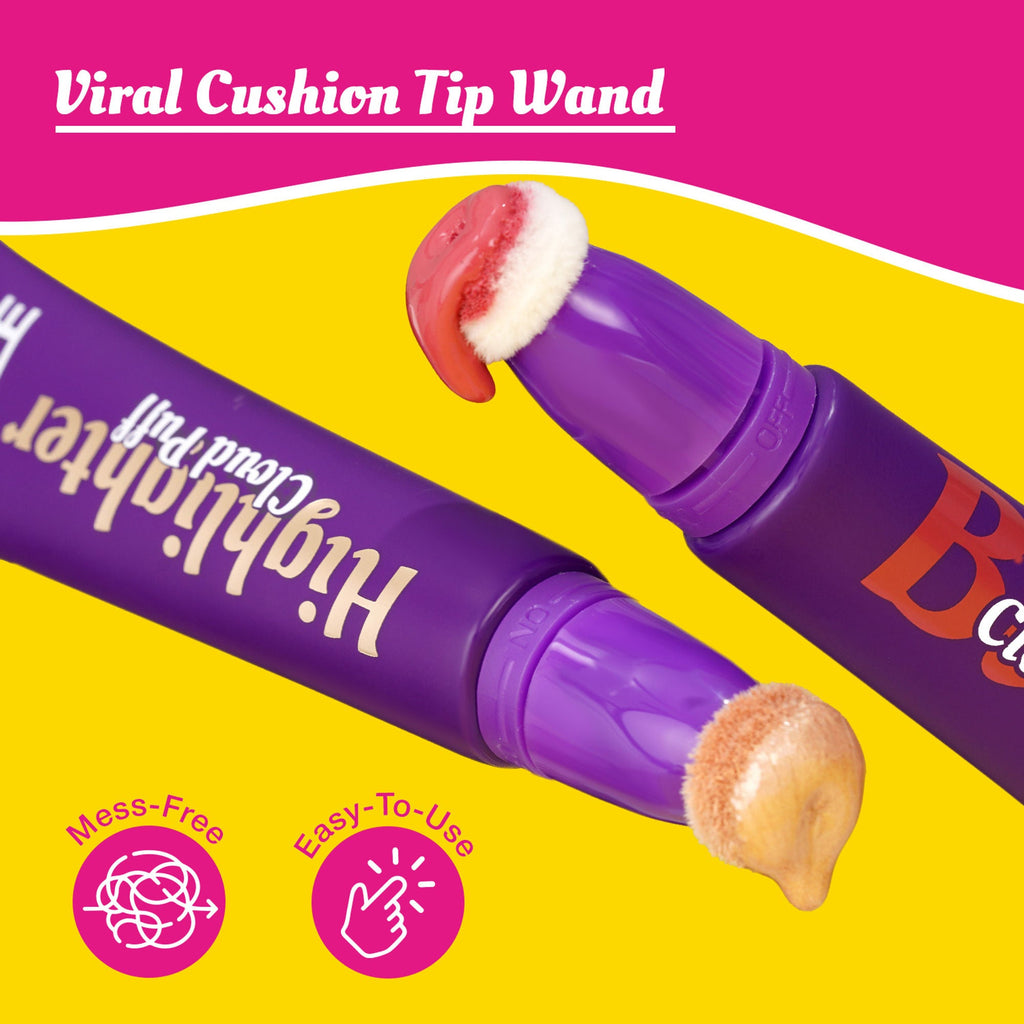 Swiss Beauty Craze Cloud Puff Highlighter 04 Starry Gold