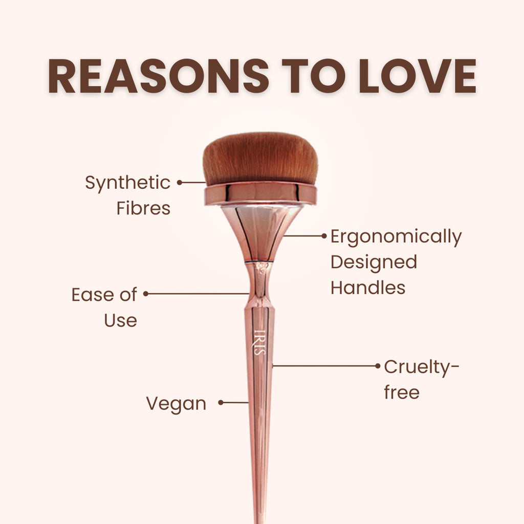 IRIS COSMETICS Luminous HD Powder Brush