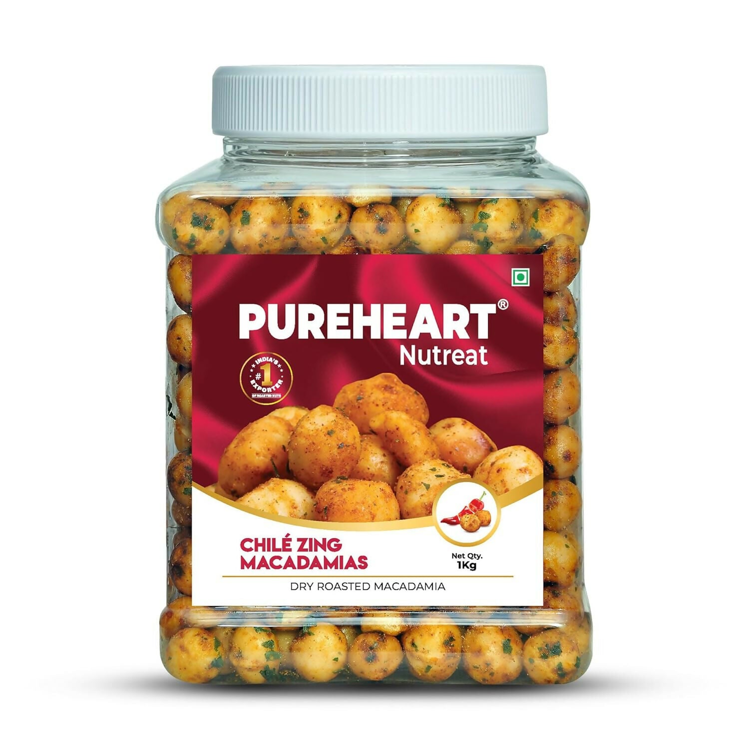 Pureheart Nutreat Chile Zing Macadamias