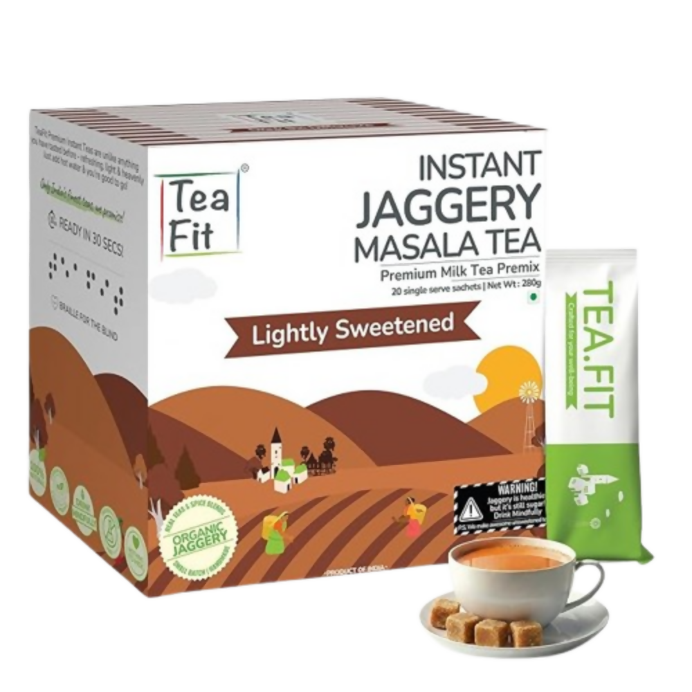 TeaFit Instant Jaggery Masala Tea Premix
