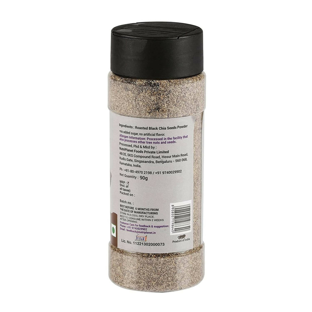 Fulsome Black Chia Seeds Powder (Roasted)