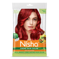 Nisha Creme Hair Color for Women - Flame Red