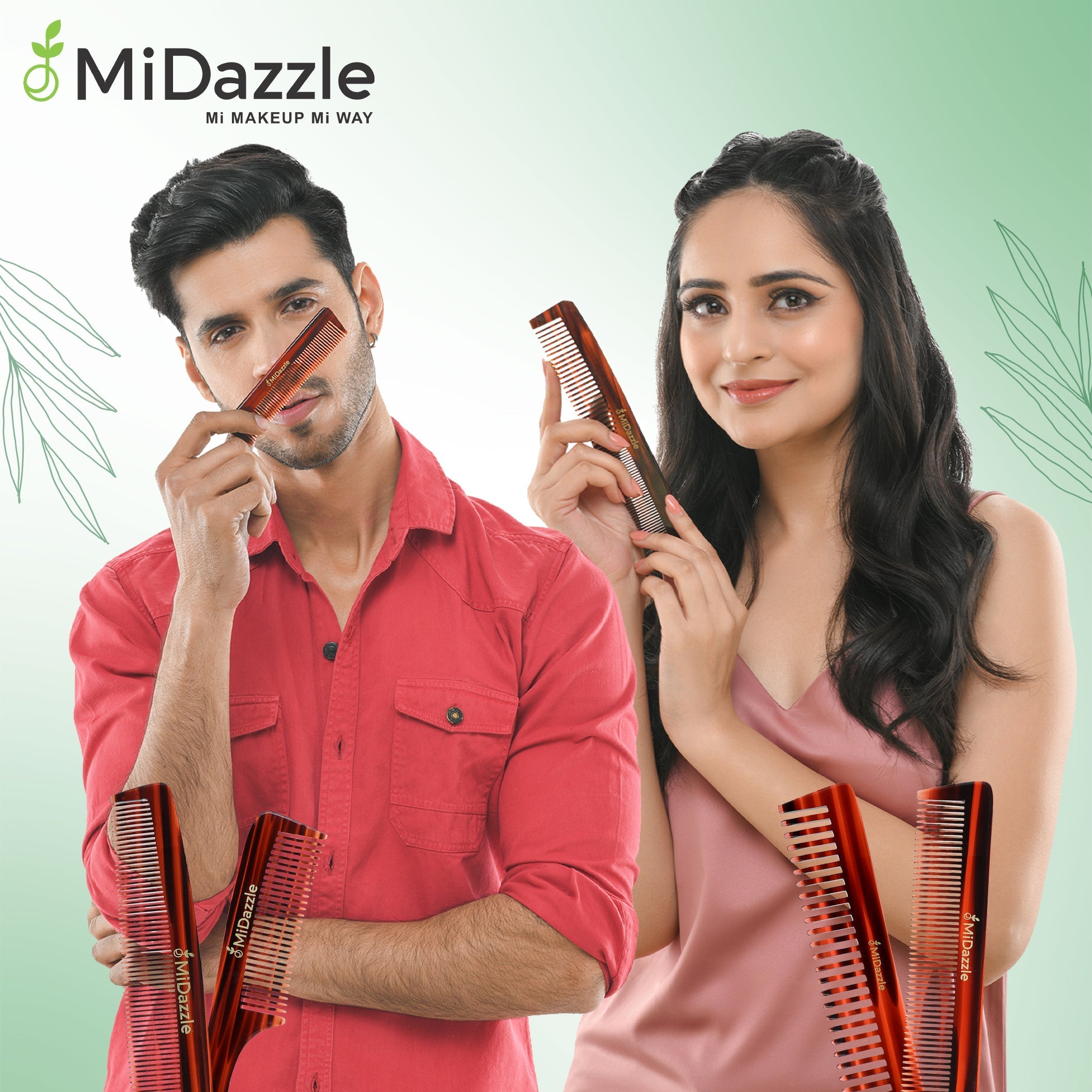 MiDazzle Graduated Dressing Comb L 2A MIHC2206