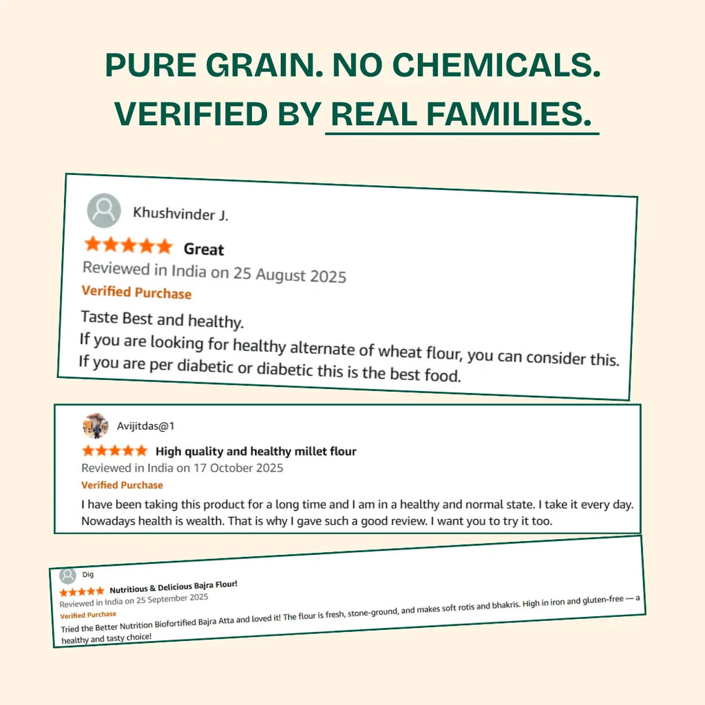 Better Nutrition Biofortified Bajra Atta / Pearl Millet Flour