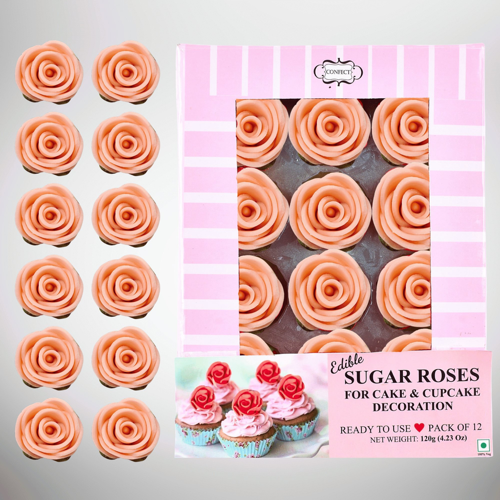 Confect Peach | Edible Sugar Flowers
