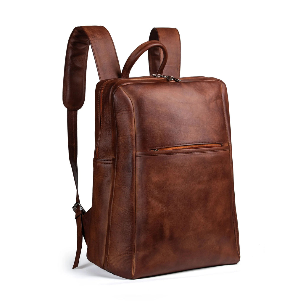 Trekker Leather Backpack – Rugged Elegance for Everyday Adventures