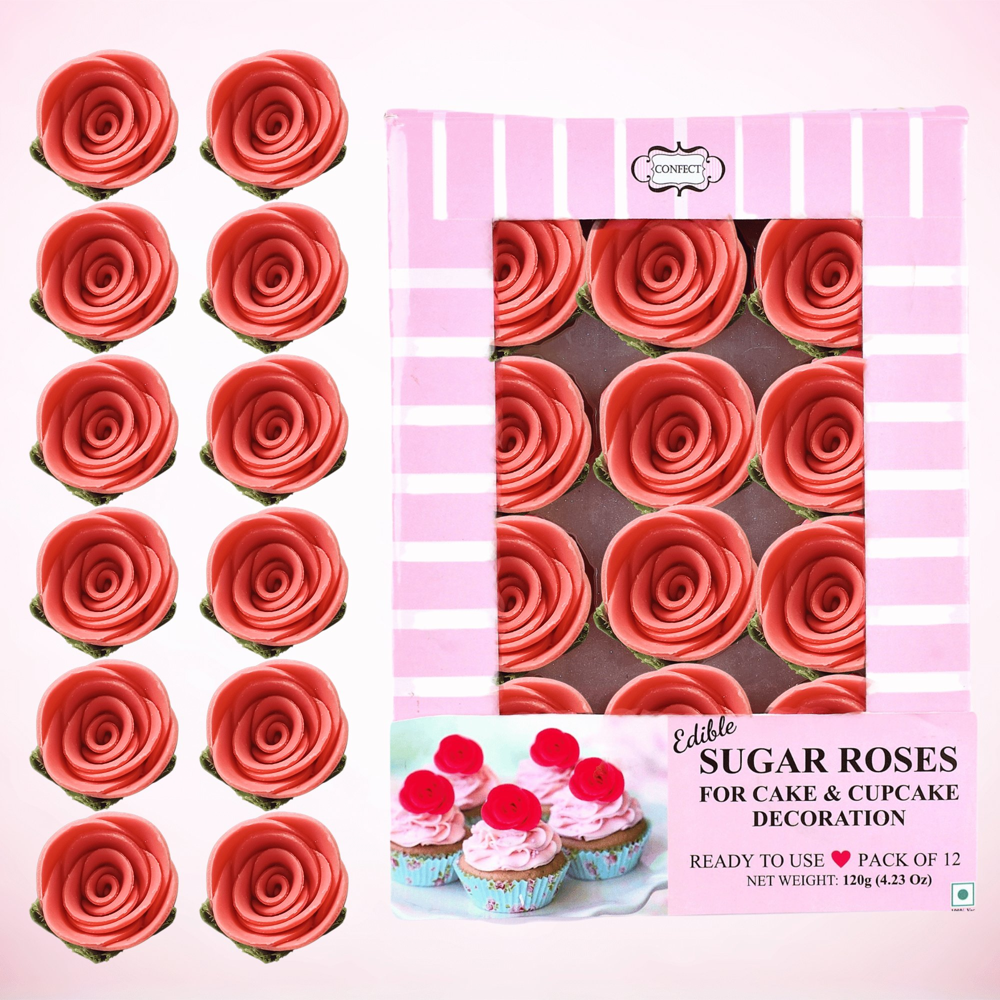 Confect Coral | Edible Sugar Flowers