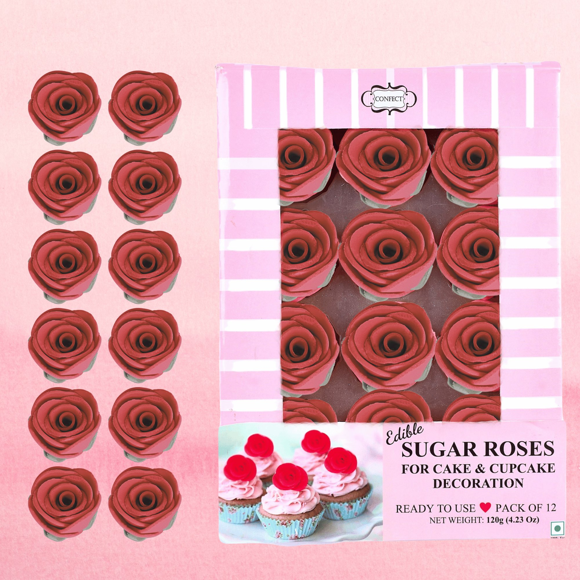 Confect Magenta | Edible Sugar Flowers