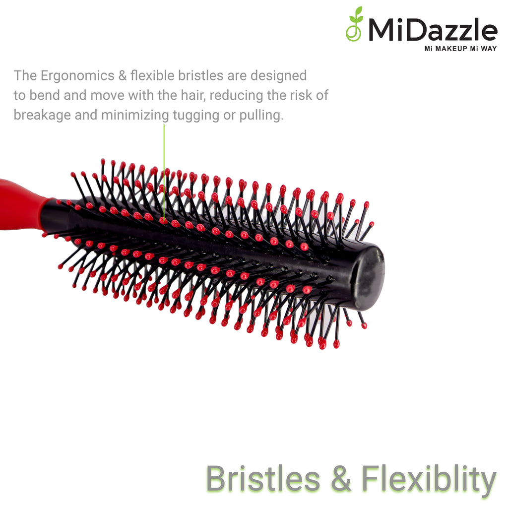 MiDazzle Hair Brush (Red) MIHB0033