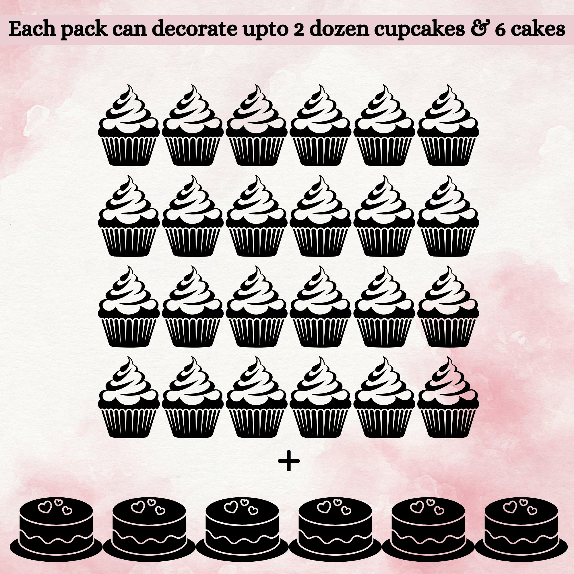 Confect Valentine Sprinkles | 16 Edible Decoration for Baking & Dessert
