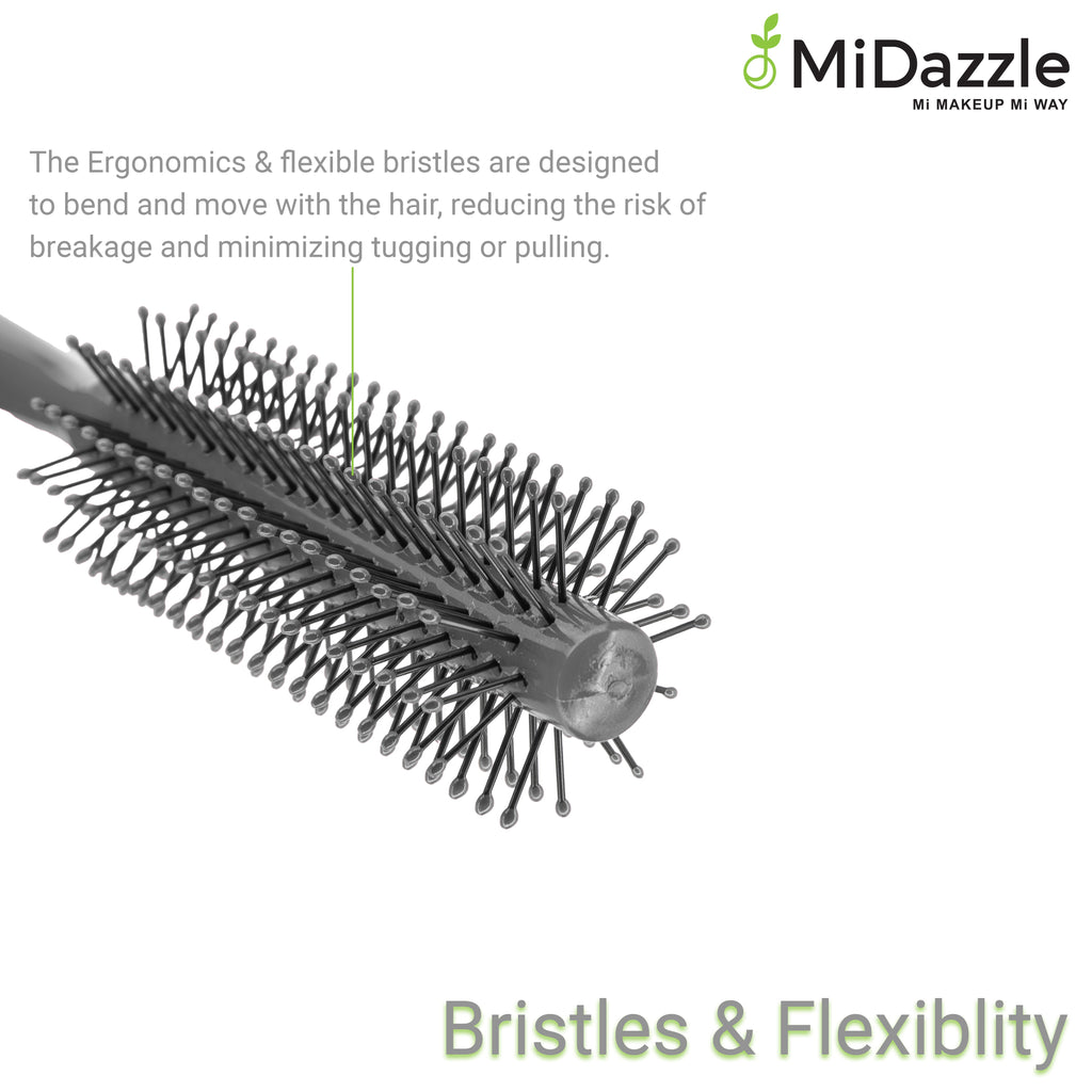 MiDazzle Hair Brush (Grey) MIHB0034