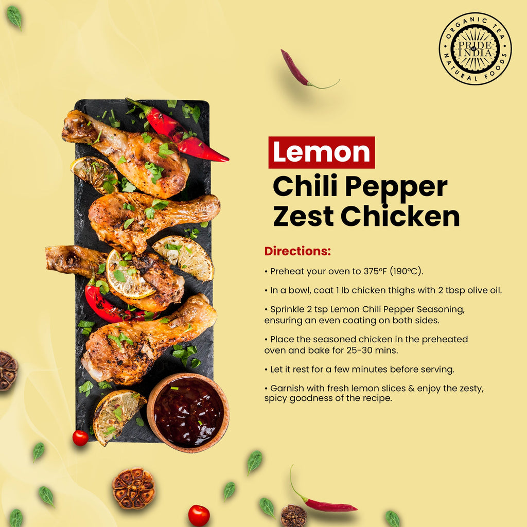 Lemon Chili Pepper Seasoning