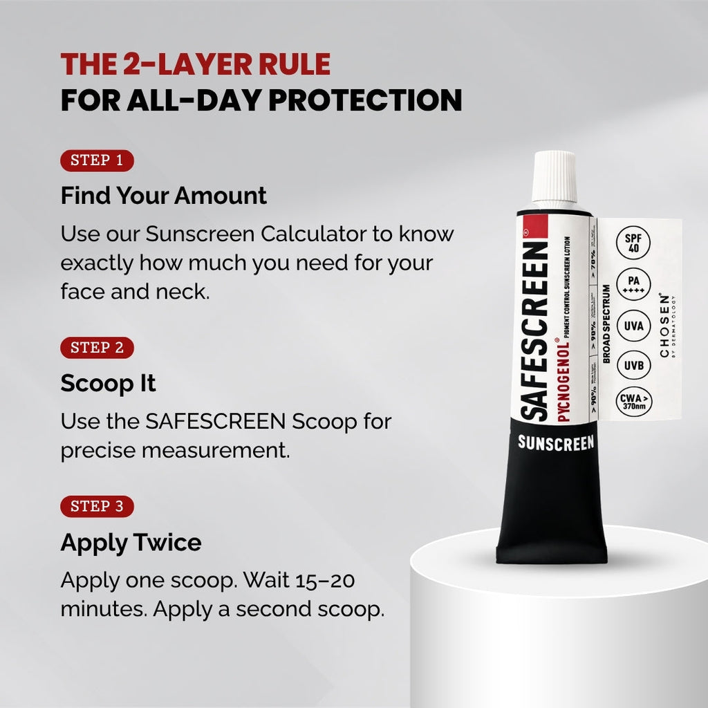 Chosen Safescreen Pycnogenol Pigment Control Sunscreen Lotion Spf 50+